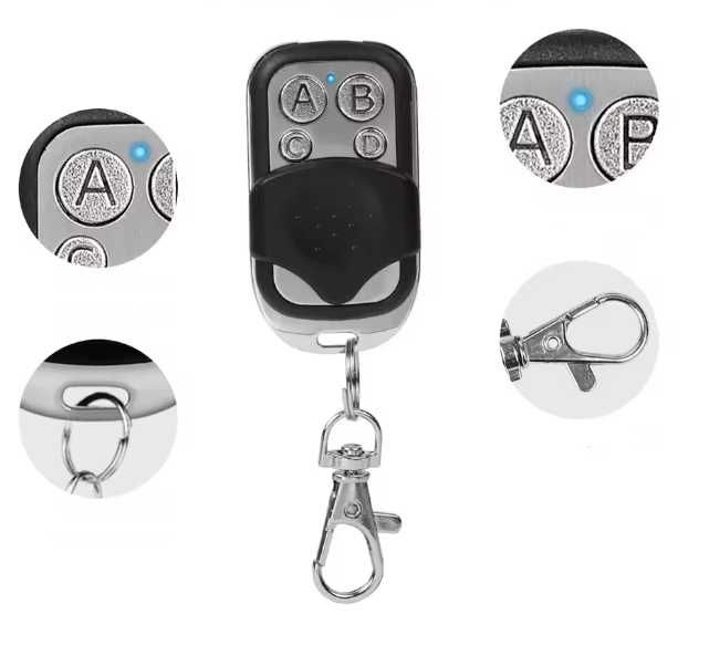 Comandos para portão programáveis