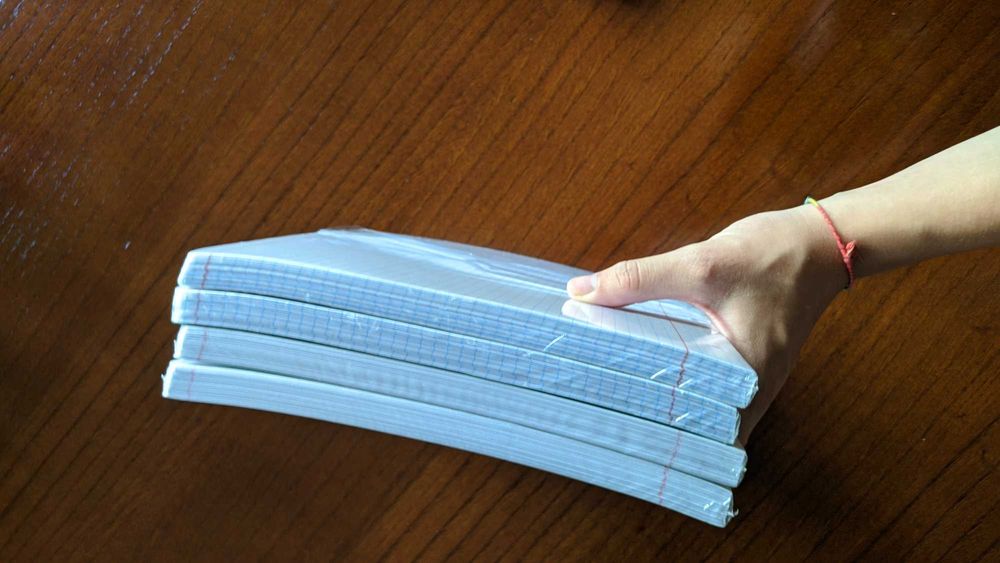 Recargas de folhas NOVAS SELADAS