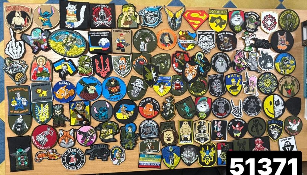 Шеврони  75 грн шт. Великий вибір. Є опт.