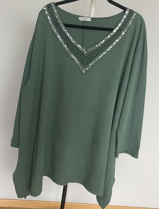 sukienka, tunika, zielona New Collection  xxl/ 4 xl