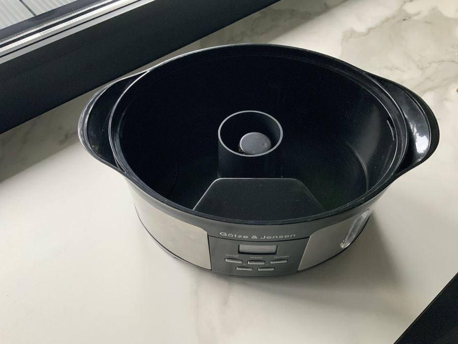 Parowar GÖTZE & JENSEN CS501X Inox 1000W LCD pojemność 12L STAN IDEALN