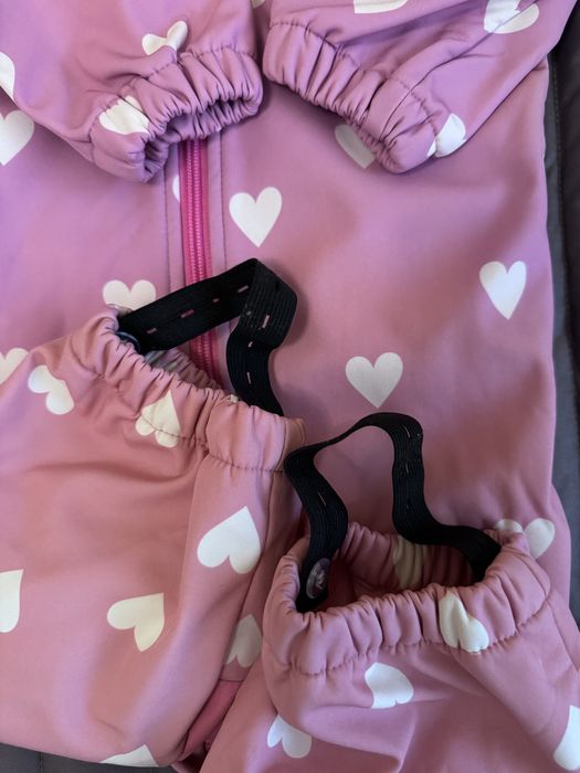 Дитячий комбінезон на флісі, вологостійкий, розмір 86