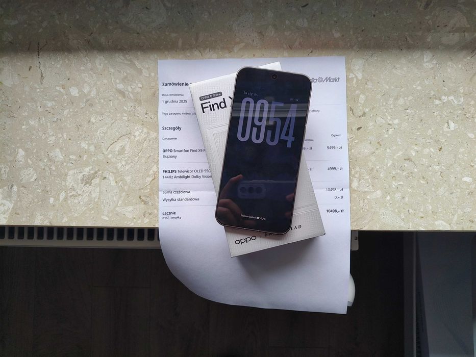 Oppo Find X9 PRO 16/512 Brązowy z MediaMarkt