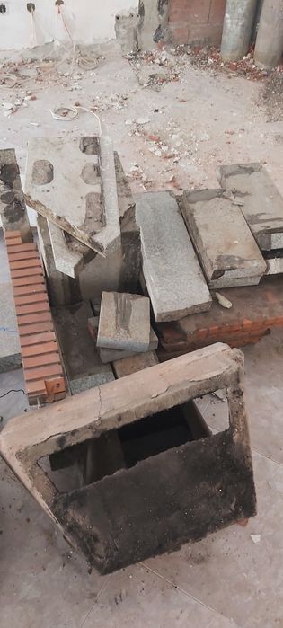 Lareira Completa Pedras Granito (Pedras Salgadas)