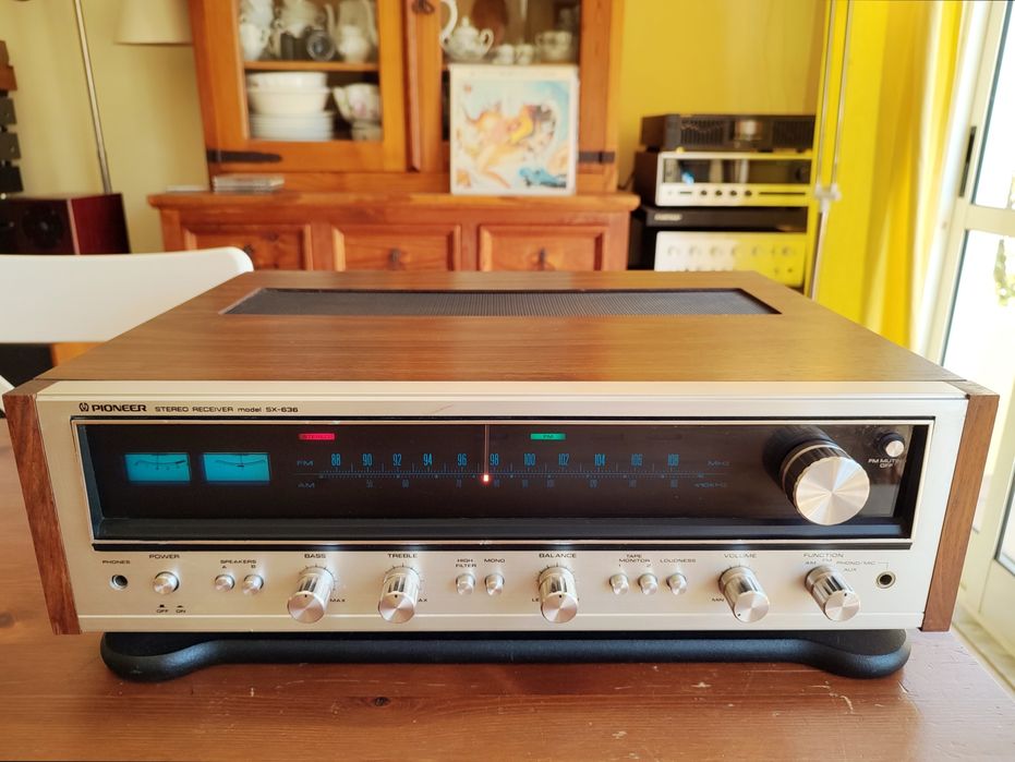 Pioneer SX-636 Receiver Vintage Impecável! Cascais E Estoril • OLX.pt