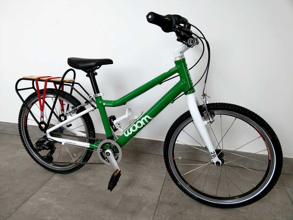 Rower WOOM 4 - bagażnik - nowa przerzutka -  Stan: Bardzo Dobry!