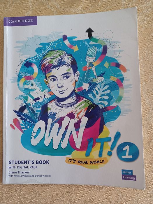 Manual - Own it! Level 1 Student's Book 
marca: CAMBRIDGE