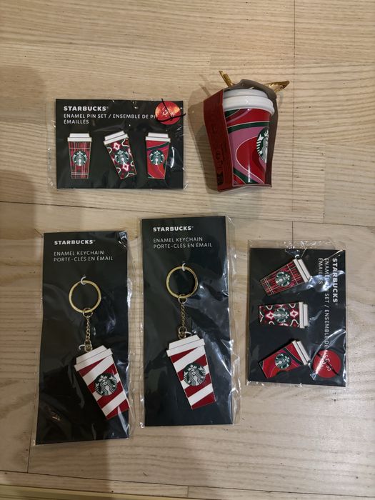 Starbucks оригінал значки брелоки та прикраси на ялинку