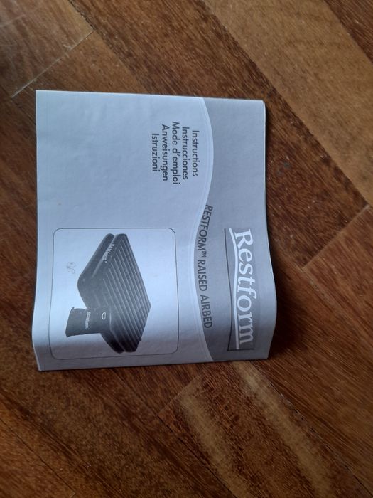 Colchão de ar duplo e sofá  Restform