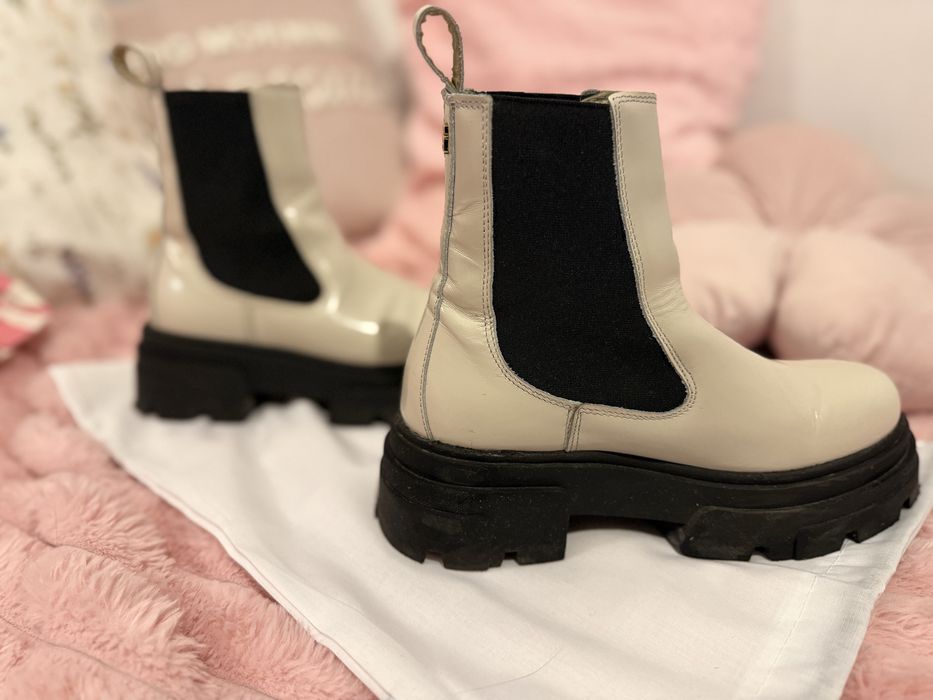 Sztyblety botki damskie tommy hilifiger 36
