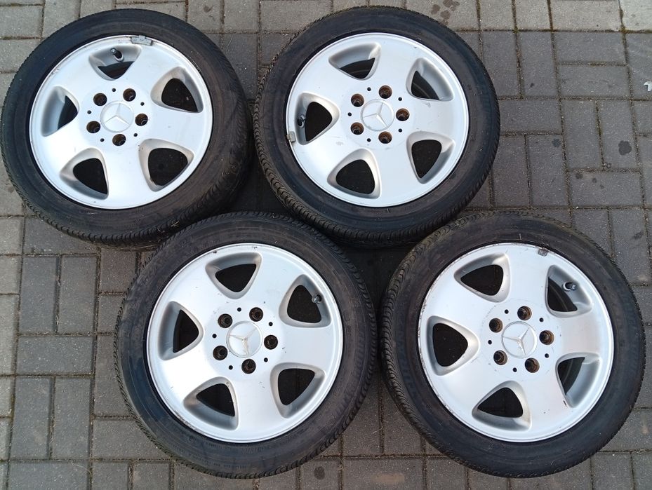 4 Alufelgi Opony Kapsle OE Mercedes A Vaneo