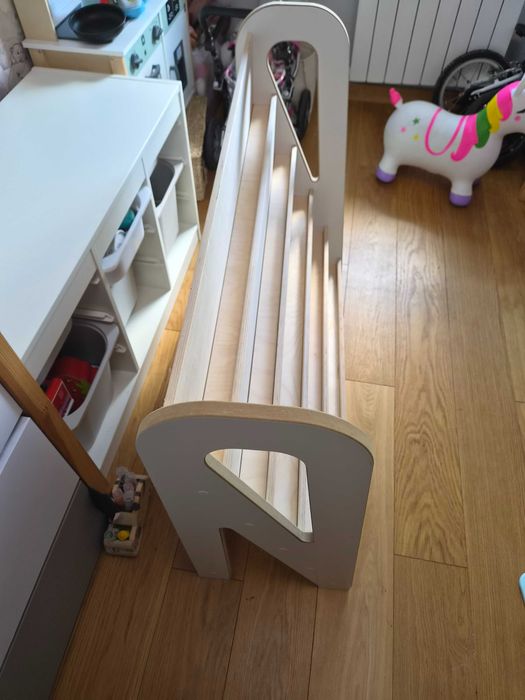 Biblioteczka babywood slim biała M