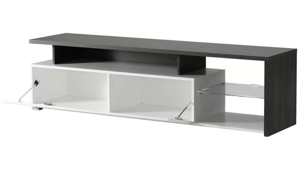 Movel TV preto e branco