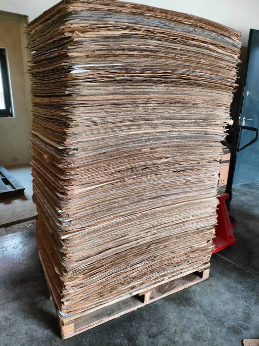 Przekładki paletowe tekturowe używane