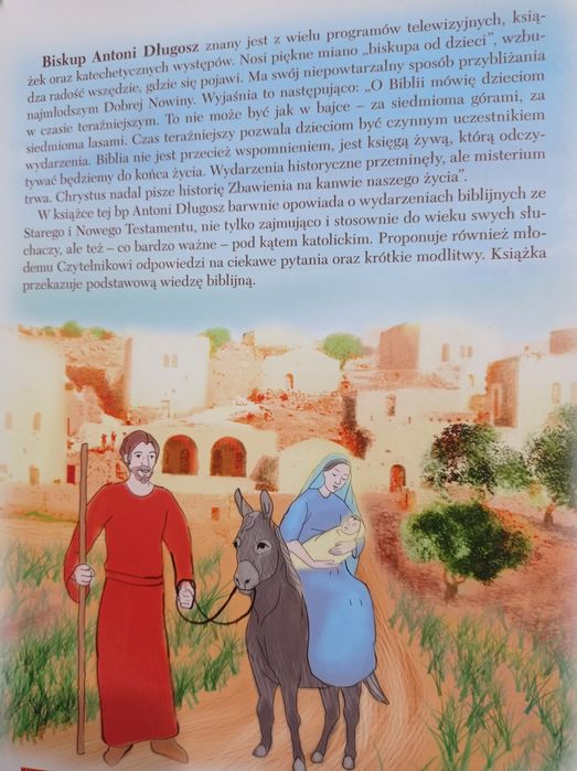 Biblia Młodych wyd Biały Kruk komunia prezent