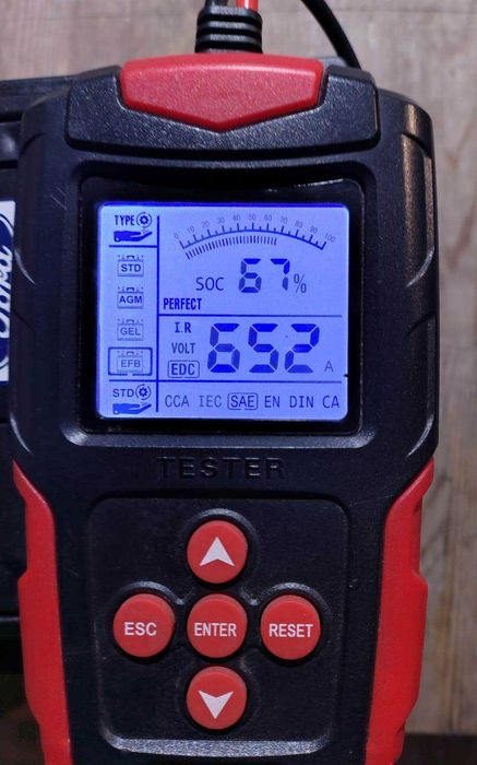 Akumulator samochodowy Varta (Ford) EFB 60Ah, 600A, 100% sprawności