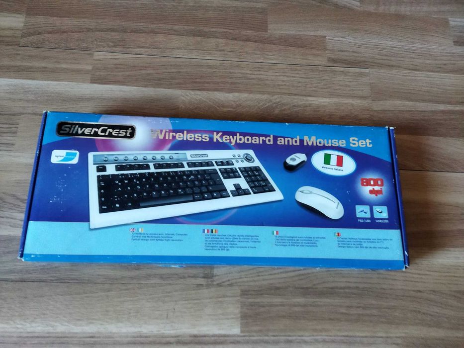 Silvercrest Wireless Keyboard + Mouse467782273765877760