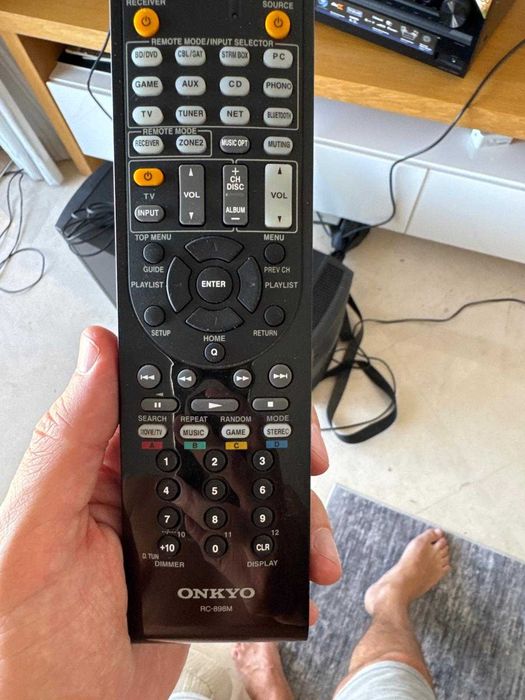 Recetor AV Onkyo TX-NR646 7.2 | 4K UltraHD, Dolby Atmos, Bluetooth Preço sugerido