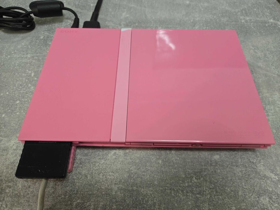 Playstation 2 Slim Pink Różowa