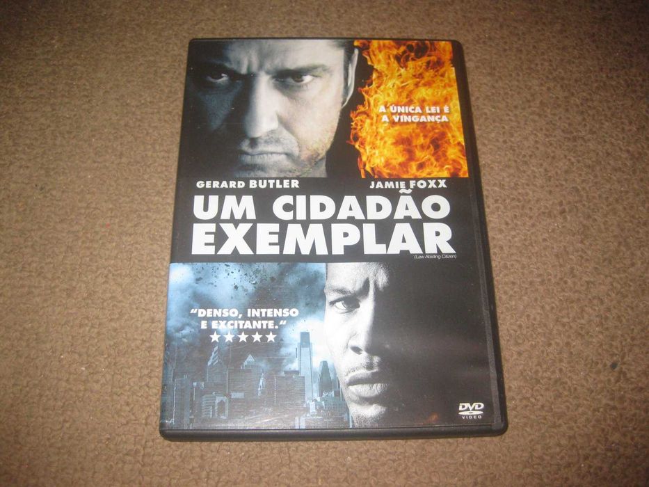 DVD "Um Cidadão Exemplar" com Gerard Butler