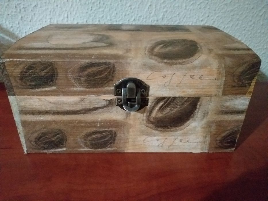 Caixa de Chá Madeira