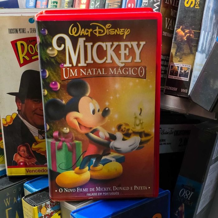 VHS Disney “Mickey – Um Natal Mágico” (Edição Portuguesa)
