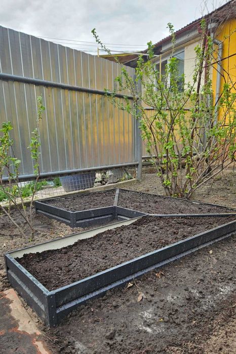 Грядка висока тепла комплексна. Грядки высокие. Металеві. Клумба