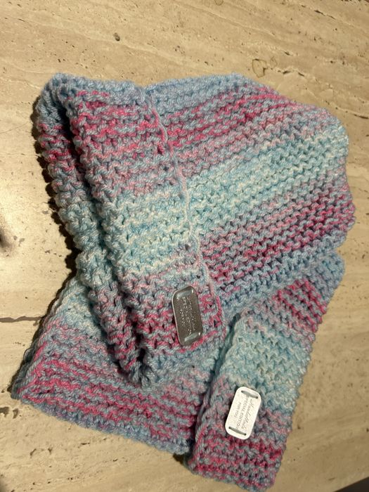 Czapka komin rekodzielo Handmade