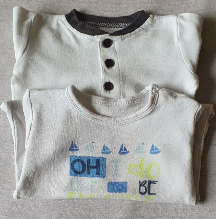 Body długi i krótki rękaw rozm.80-86