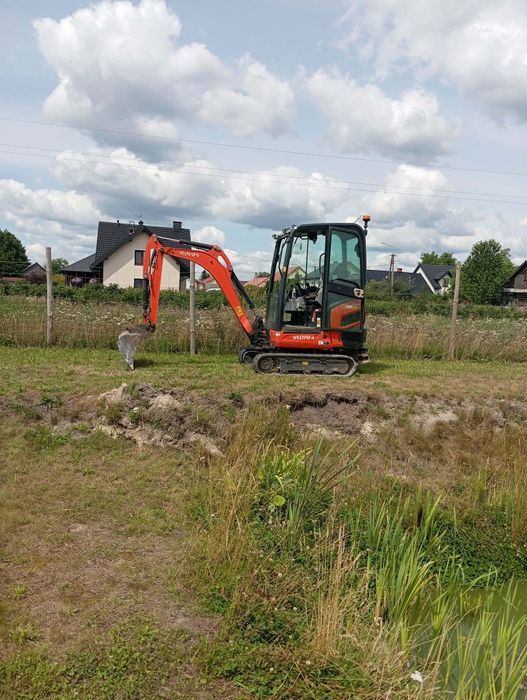 Usługi minikoparką Kubota Kx019 usługi wywrotką 3.5T