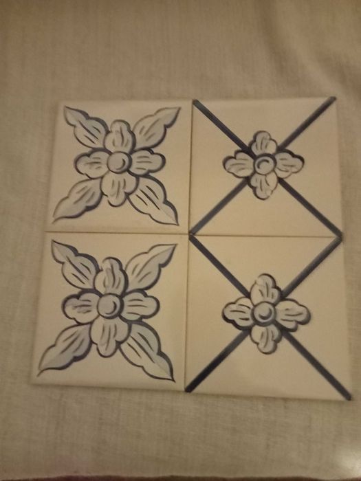 Azulejos pintados á mão