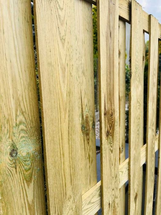 Pergola PŁot Drewniany Eco Pionowy 180x180 cm Pergole  Ogrodzenie Drewnienie