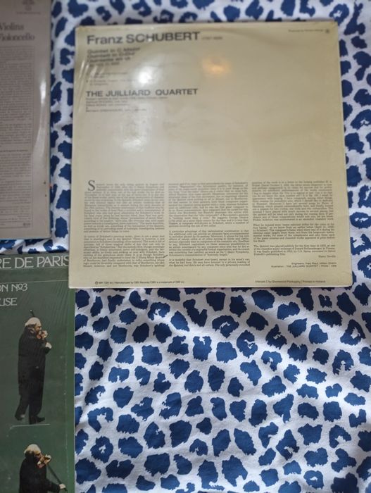 5 discos de vinil musica clássica 	Selo 	CBS Records Masterworks