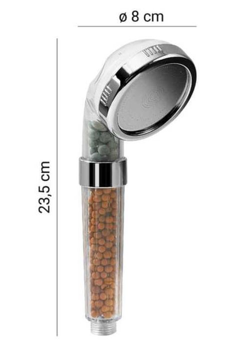 Chuveiro de mão novo  -  1 jato transparente anti-cálcario Gedy