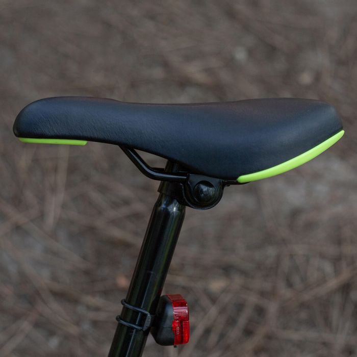 BICICLETA BTT ROCKRIDER ST 500 24" CRIANÇA 9-12 ANOS AMARELO FLUO