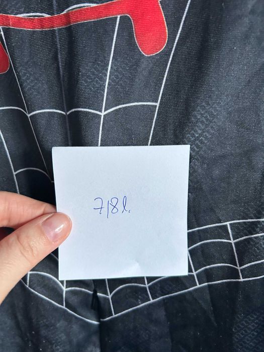 Strój przebranie Spiderman Venom 7/8 lat