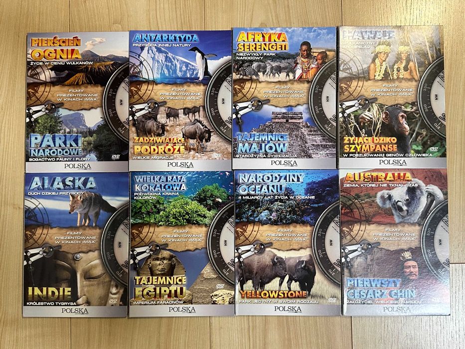 Płyty DVD przyrodnicze Polska The Times