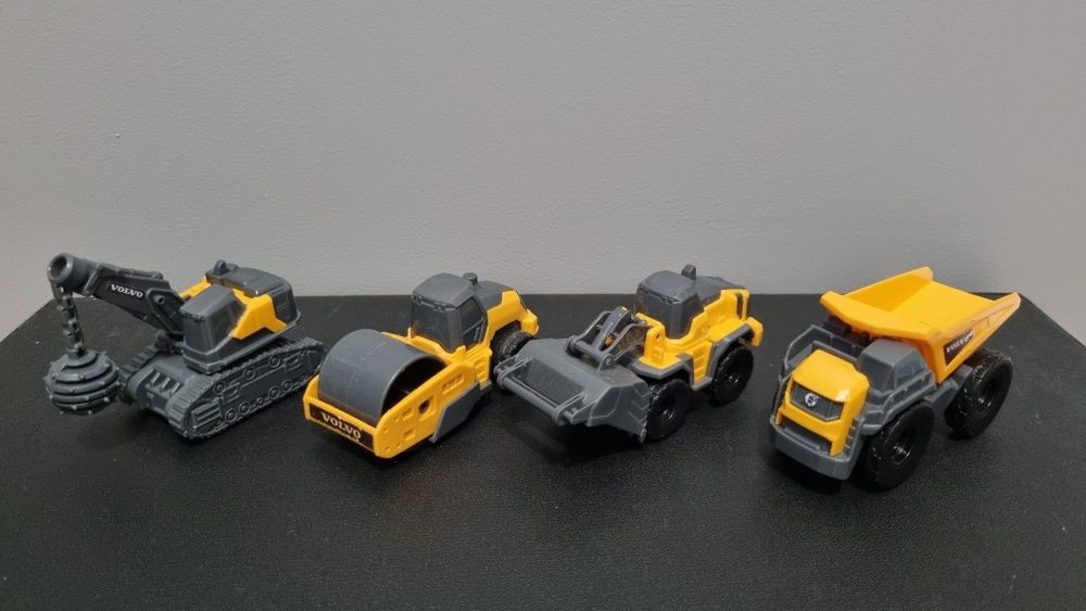 Dickie Construction. Pojazdy budowlane Volvo Dickie Toys