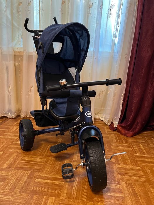 Велосипед с родительской ручкой