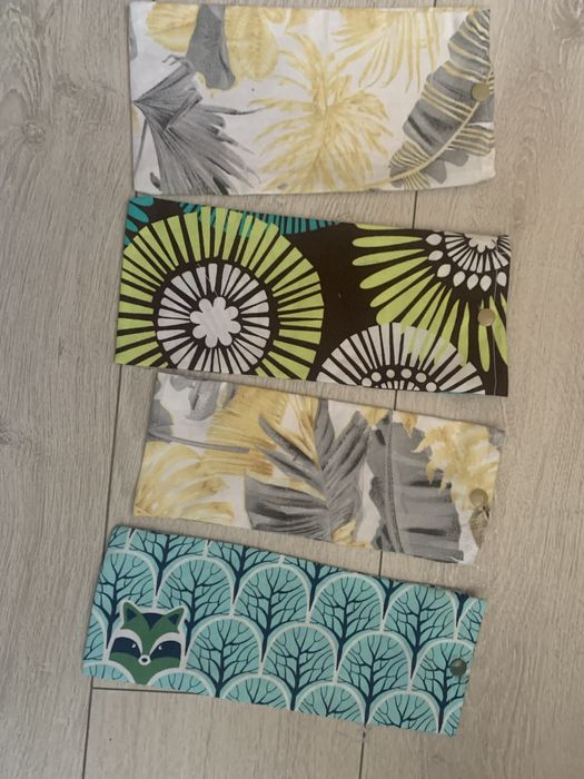 Woreczek na oczy gryka siemie lniane lawenda