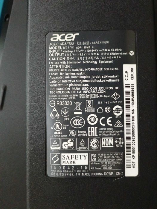 Ноутбук Acer Nitro 5 (Model: N20C2) — на запчастини / донор