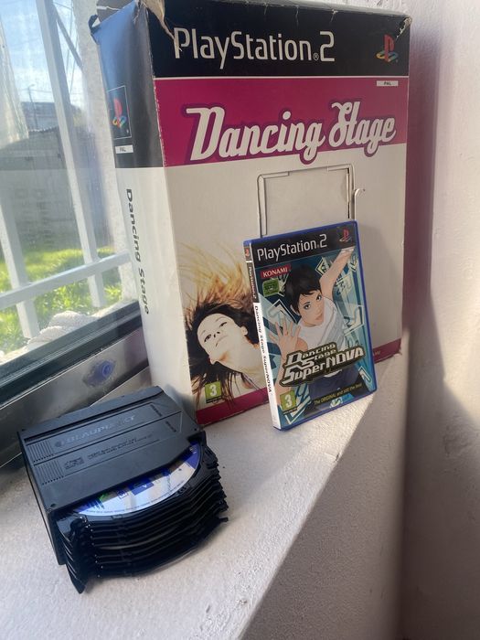 Playstation 2 com acessorios