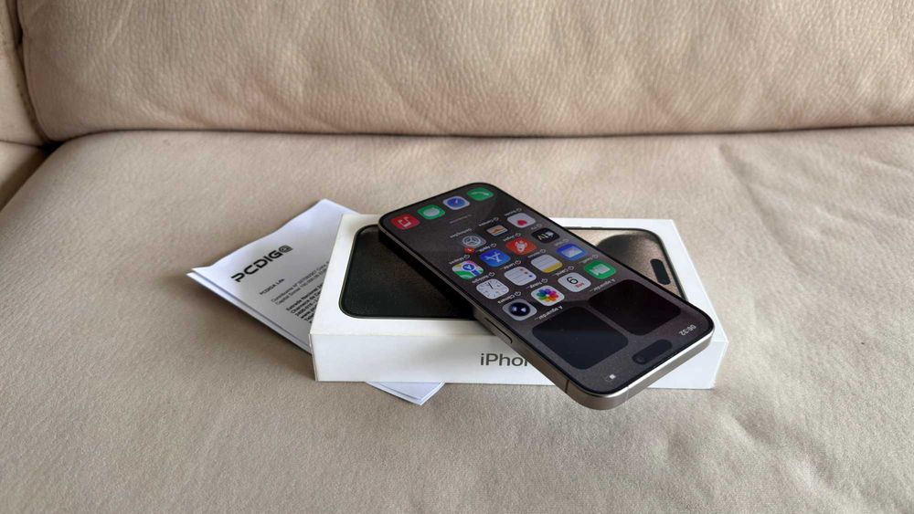 Vendo troco iPhone 15 Pro Max 256Gb Natural C/Fatura e Garantia Apple