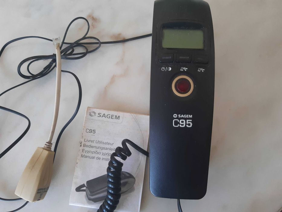 Telefone teclas, para mesa ou pendurar, bom estado
