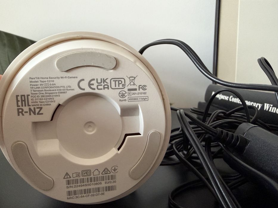 Tapo C210 - Câmara IP Wi-Fi 360º