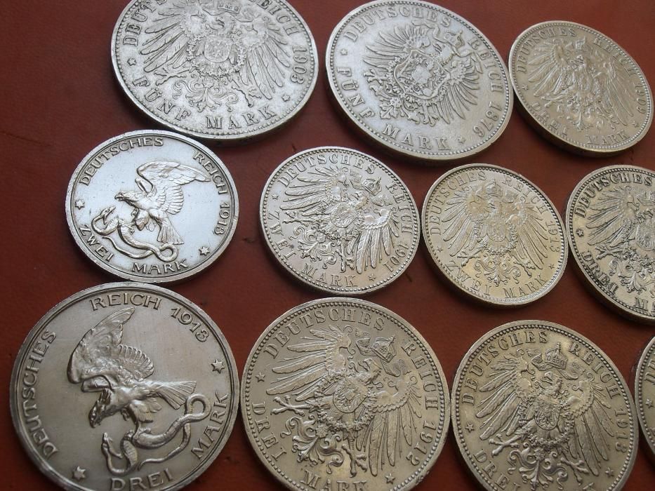 Шикарный набор Марки - Германская Империя -оригиналы