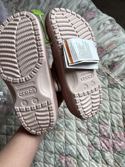 Crocs classic glitter brokat lekkie klapki 6-8 38-39
