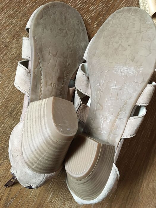 Softwalk flexwear, 40, sandały,skóra naturalna, kamienie