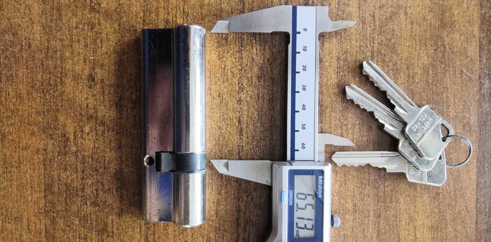 Wkładka Ares 30/65 nikiel LOB- 3 klucze .