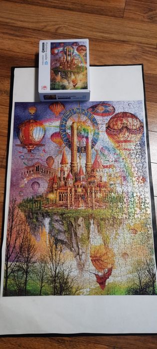 Puzzle Jigsaw 1000 Rainbow castle 88509